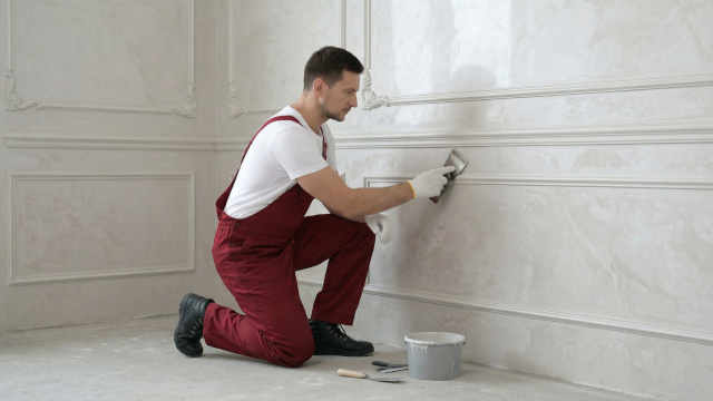 Renovierung mit Wandgestaltung